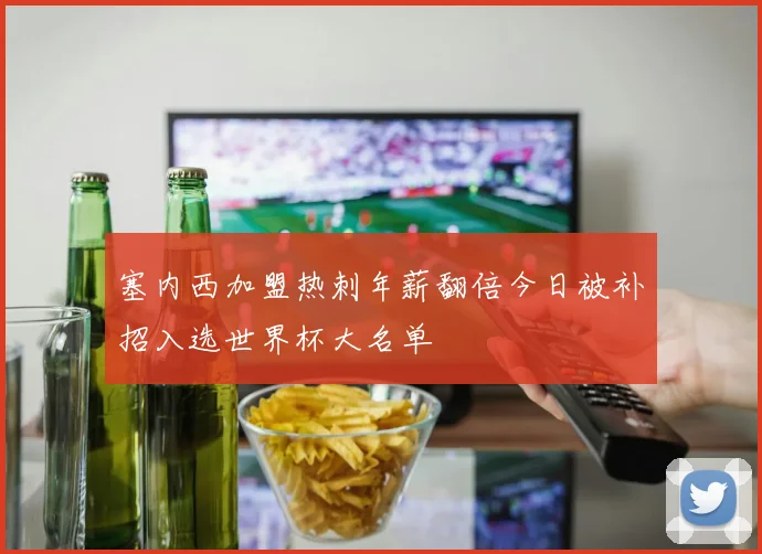 塞内西加盟热刺年薪翻倍今日被补招入选世界杯大名单